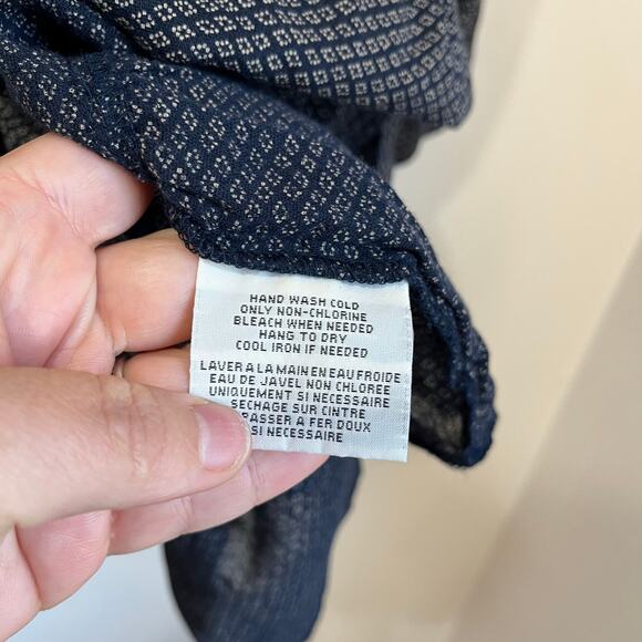 Denim & Supply Ralph Lauren Tiered Long Sleeve Collared Boho Mini Dress XS - Picture 4 of 10